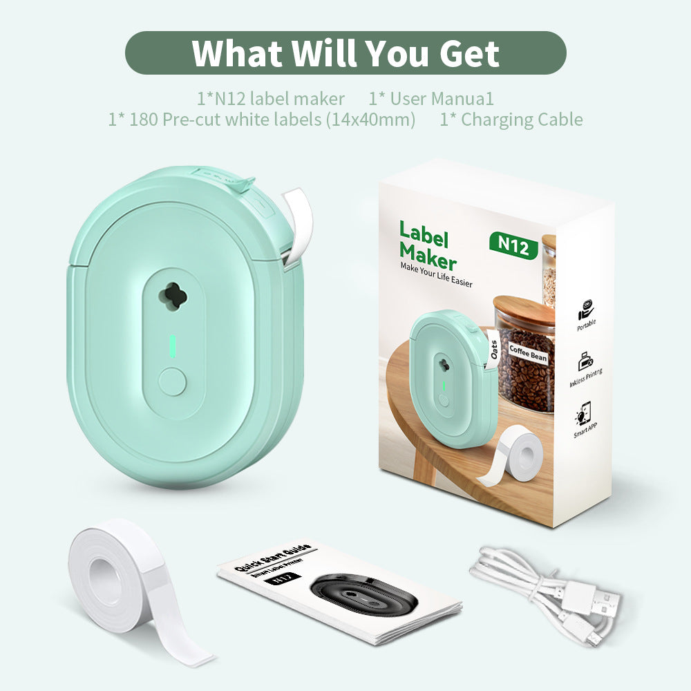 Thermal Label Home Bluetooth Printer Compact Size