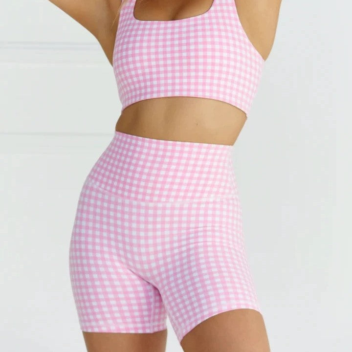 Women's High-Waist Quick-Drying Sports Fitness Yoga Shorts