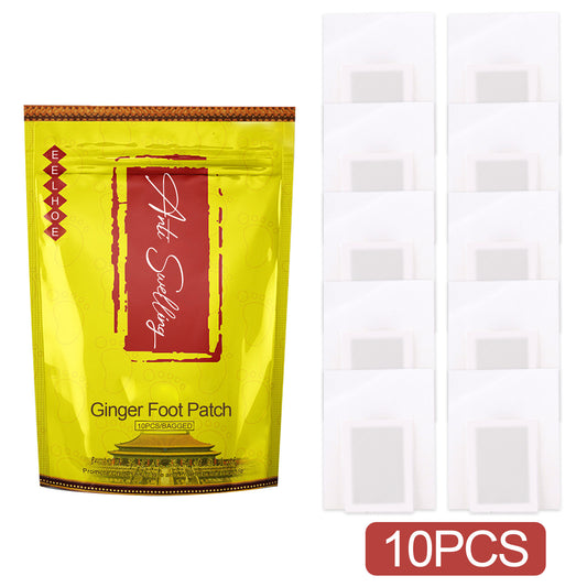 EELHOE Tongluo Foot Patch To Relieve Meridian Tongluo Sleep Health Ginger Essence To Remove Dampness And Cold Body Care Patch