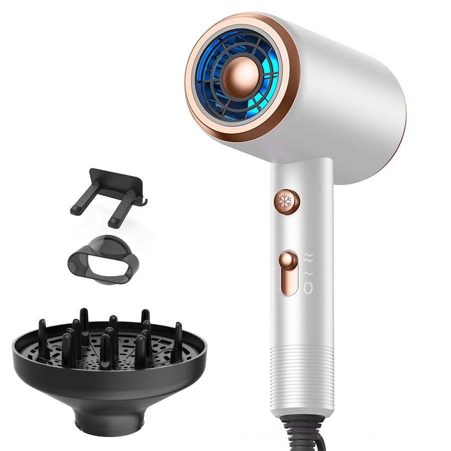 Hair Dryer With Negative Ions Offering Both Hot And Cool Air Settings