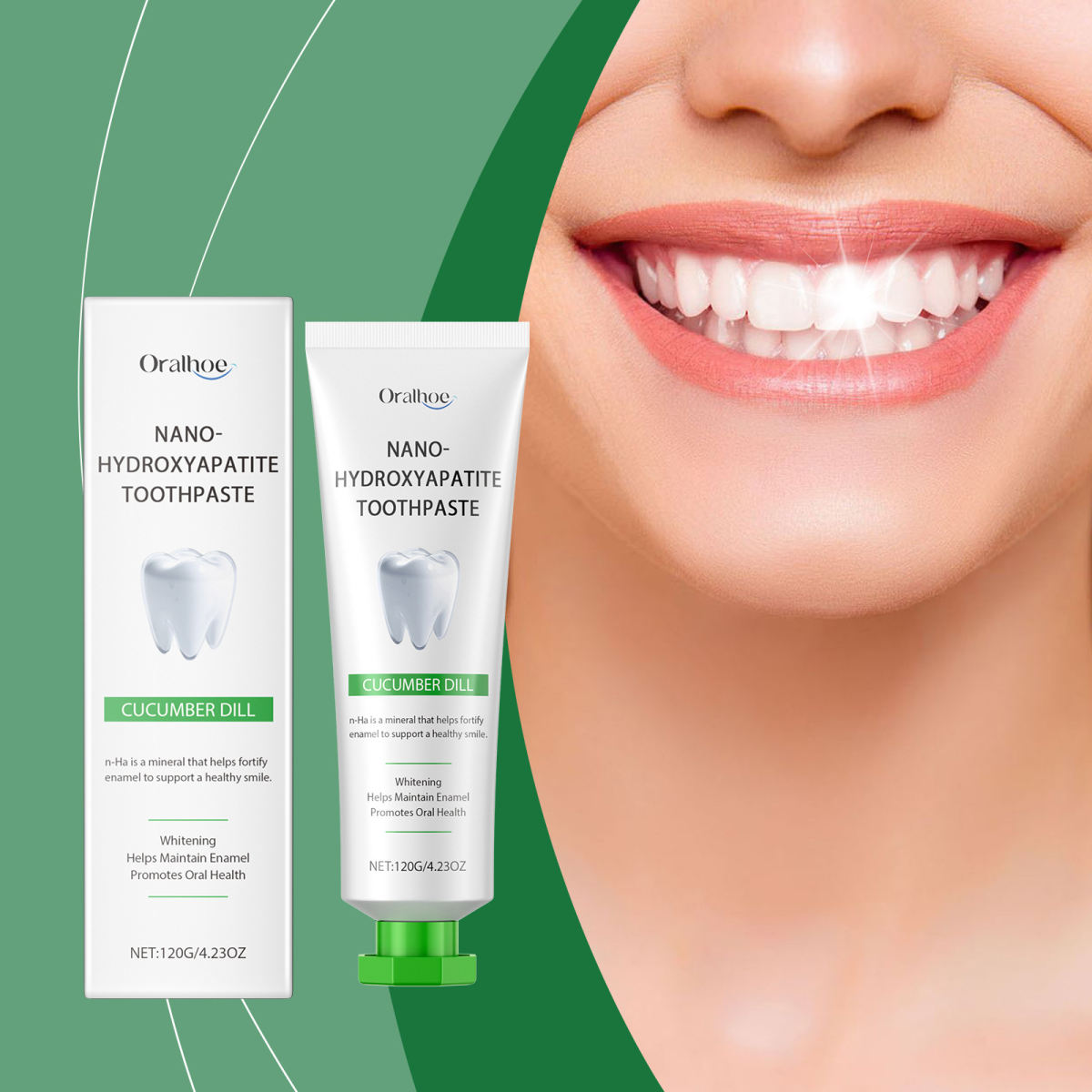 White Teeth Decontamination Brightening Tooth Glaze Care