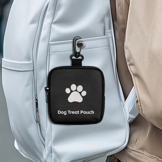 Polyester Portable Pet Snack Pack With Zipper Closure