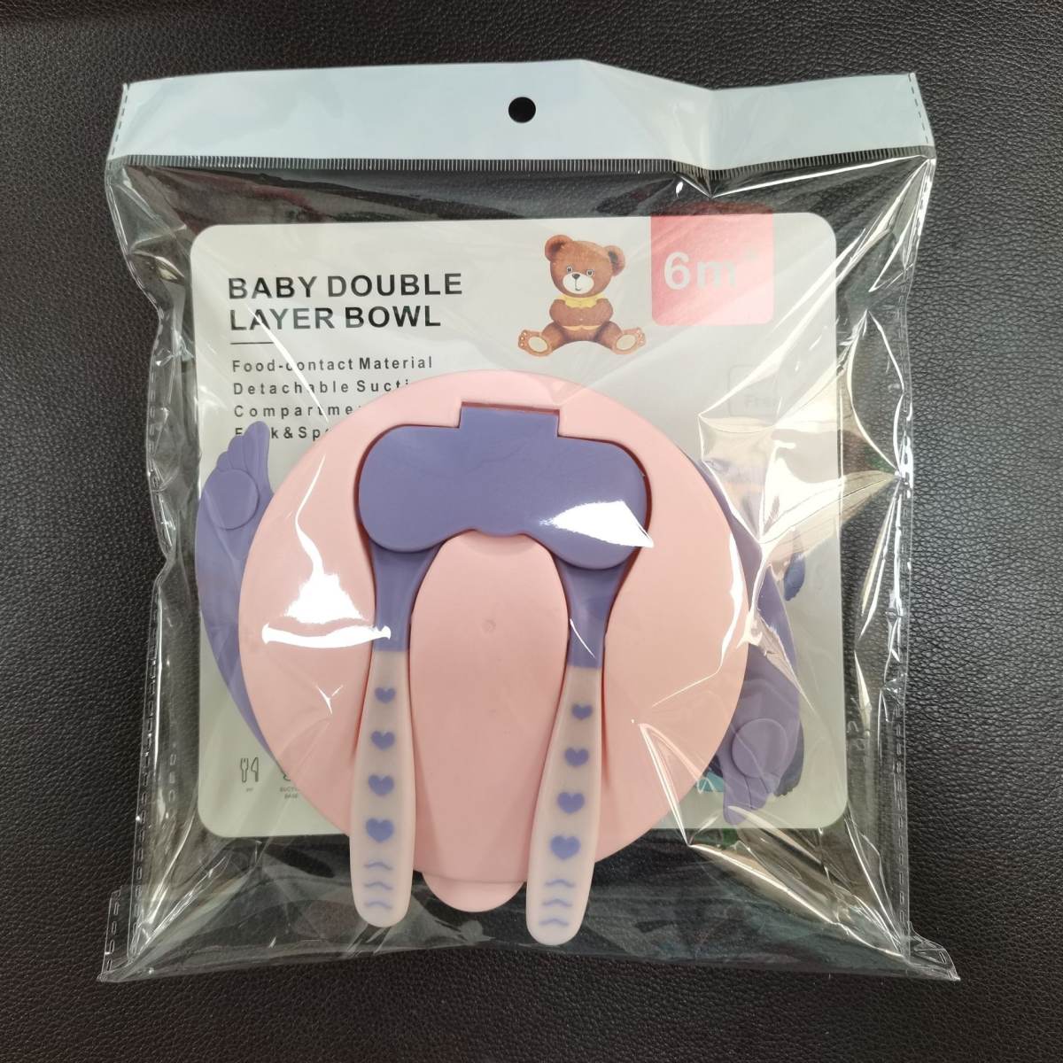 Baby Training Bowl, Infant Feeding Weaning Suction Cup Bowl