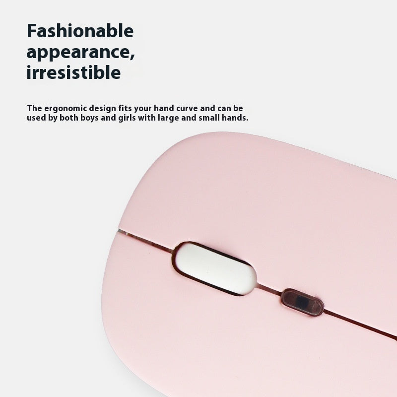 Dual-mode 5.0 Mute 2.4g Wireless Charging Mouse