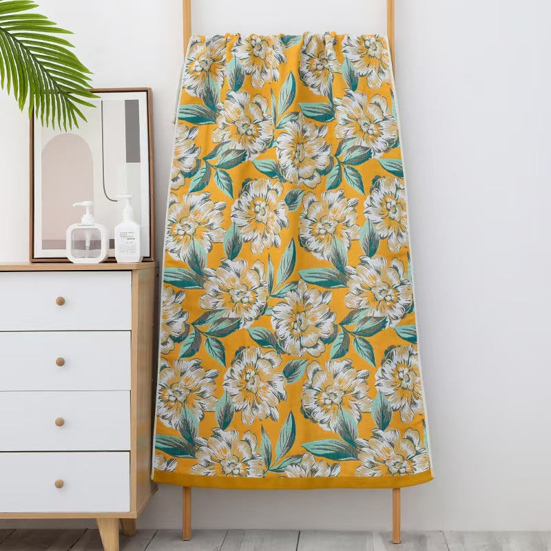 Soft Highly Absorbent Lint Free Bath Towel For Home Use