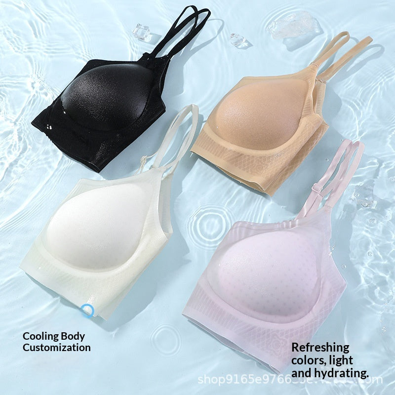 Cooling Ice Cup Seamless Womens Lingerie