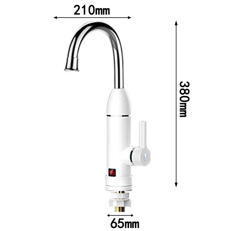 Instant Electric Faucet With Digital Display For Fast Heating And Cooling