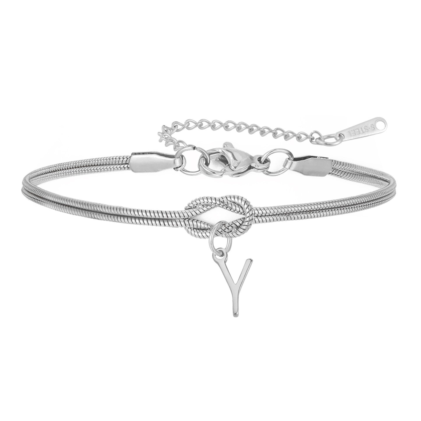 New Best-selling Wholesale 26-letter Handmade Knot Bracelets