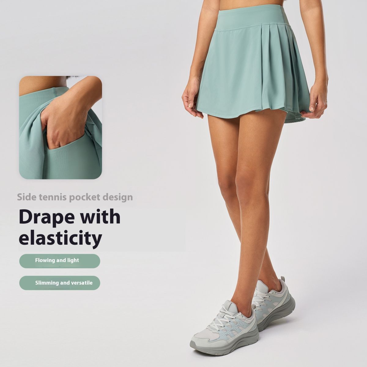 Anti-exposure Sports Loose Breathable Quick-drying Yoga Shorts With Pockets