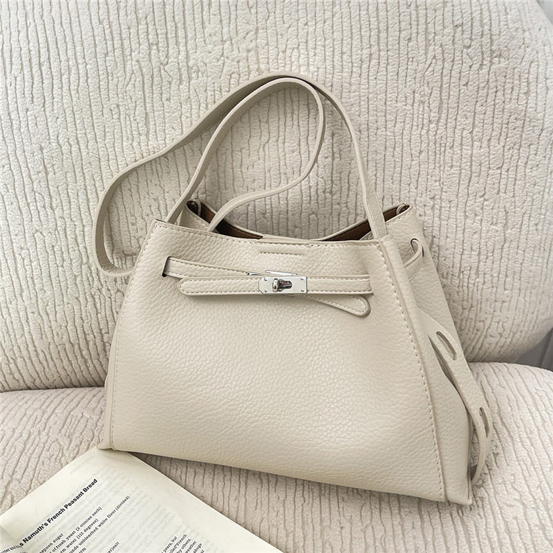 Korean-style Large-capacity Solid-color Versatile Crossbody Bag