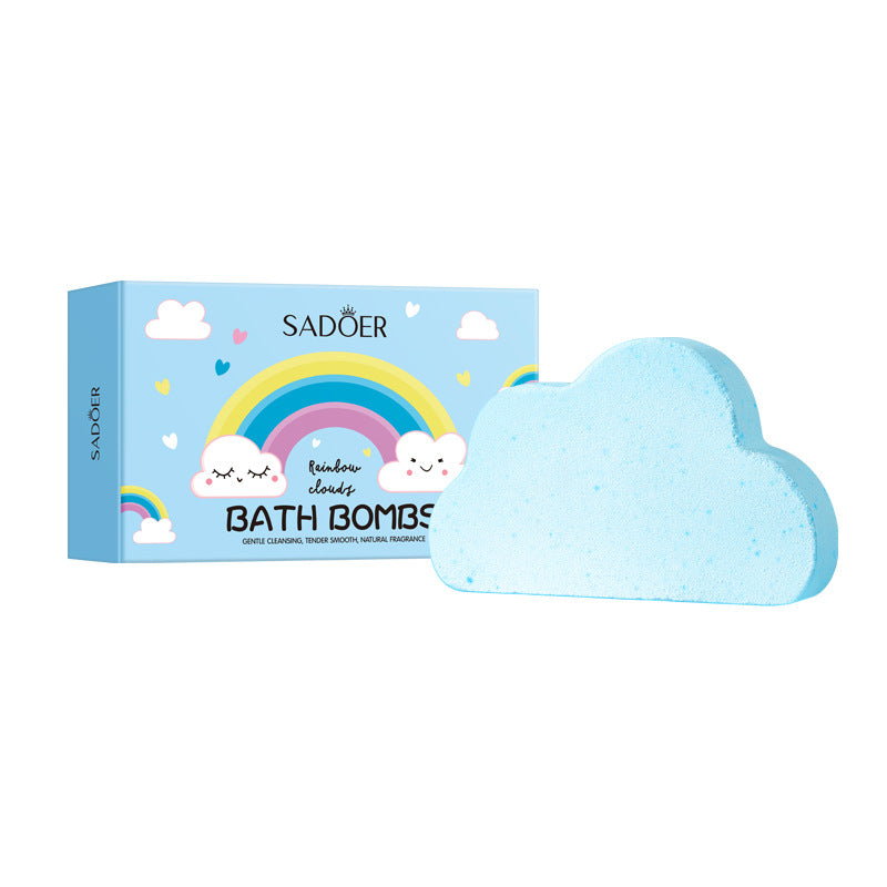Rainbow Cloud Bath Salt Balls Deep Cleansing