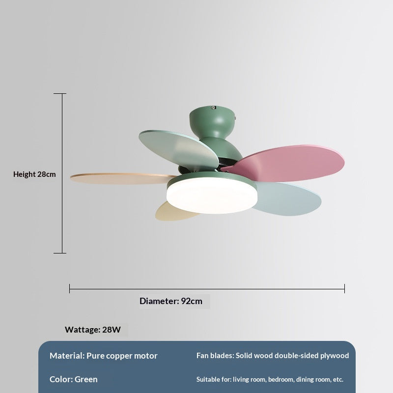 Modern Minimalist Home Integrated Fan-light