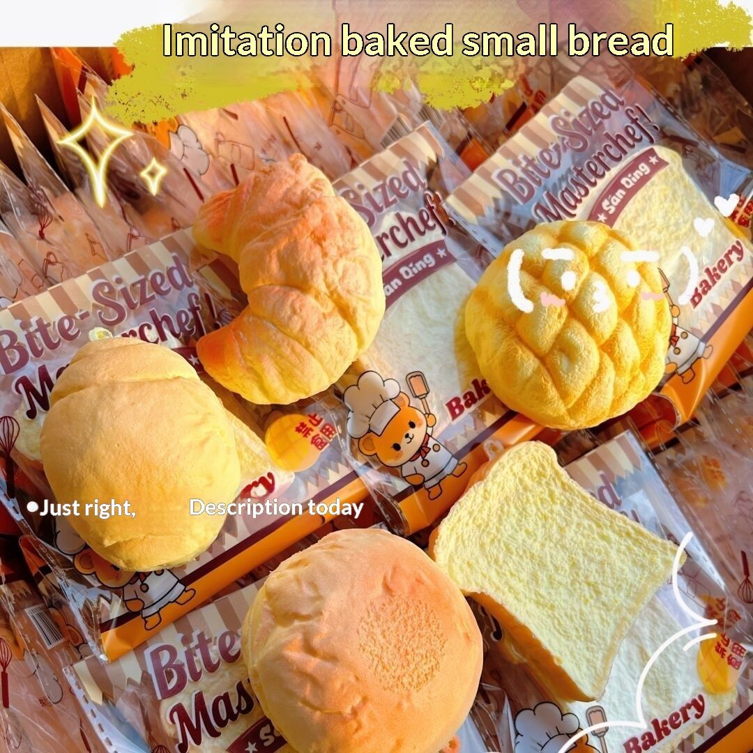 Cute Simulated Food Stress-Relief Toy