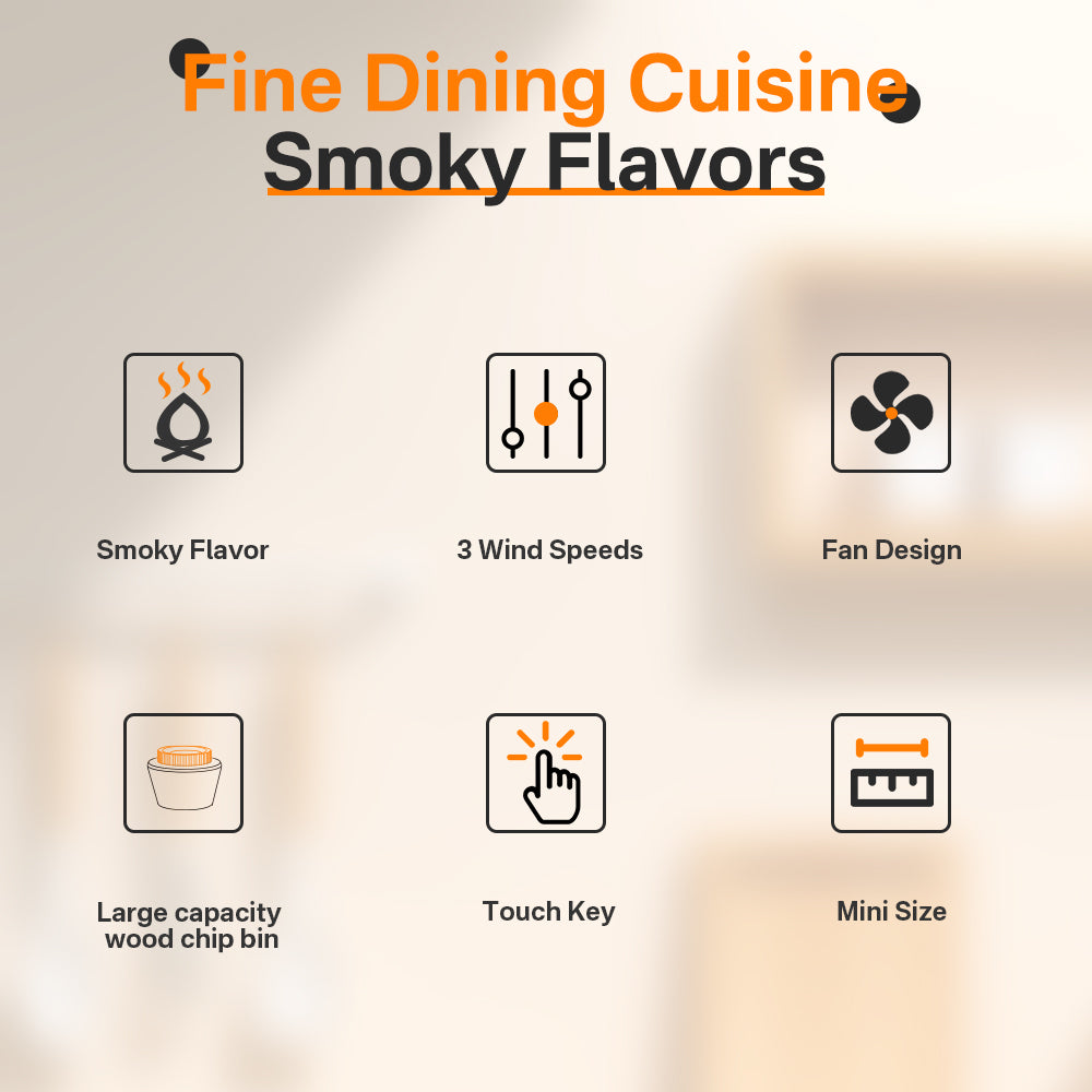 Smoke Infuser Food Drink Cold Smoke Generator Bar Portable Molecular Cuisine Smoking Gun Meat Burn Cooking For BBQ Food