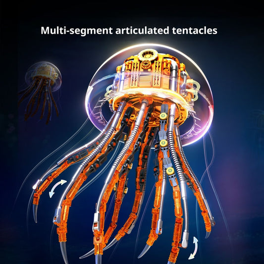 Mechanical Jellyfish With Light Boys' Educational Assembly Toys