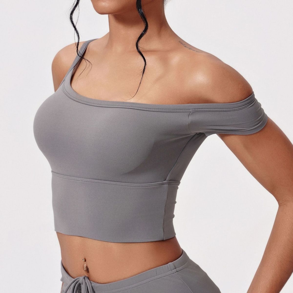 Asymmetric Yoga Vest Casual Outerwear Versatile