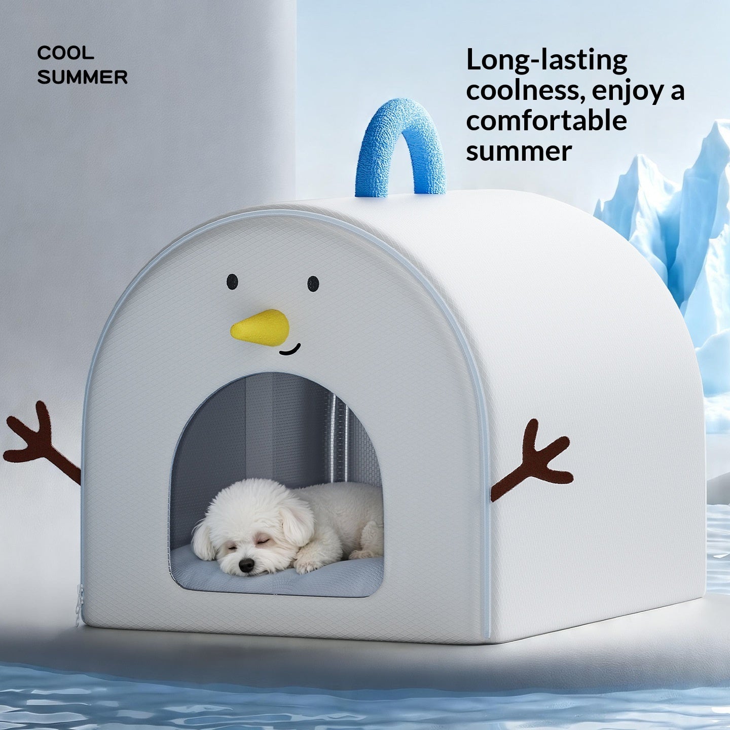 Semi-enclosed Summer Cooling Air-conditioned Bed