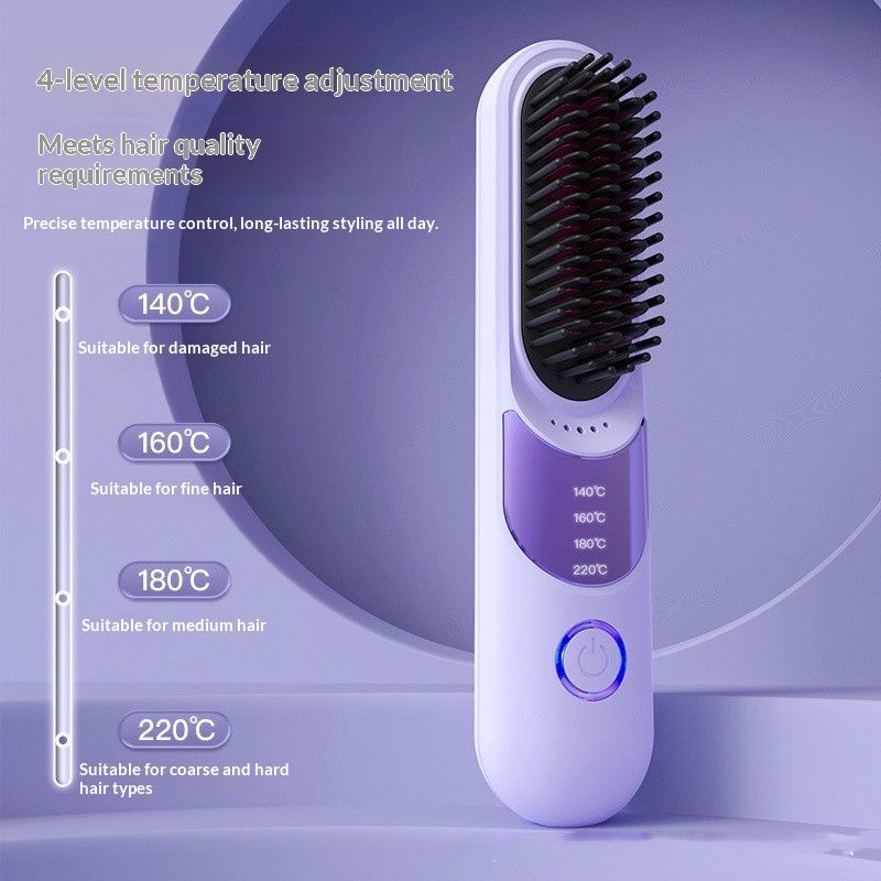 Charging-style Negative-ion Straightening Comb For Home Use