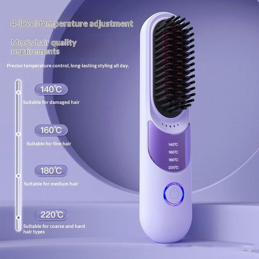 Charging-style Negative-ion Straightening Comb For Home Use