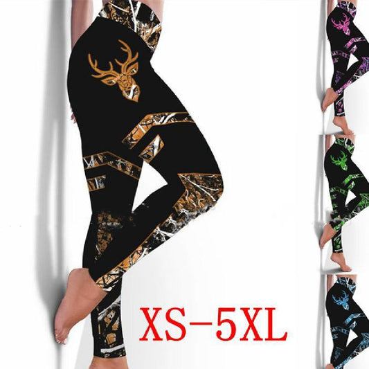 Women's Slim Type High Waist Small Feet Yoga Leggings