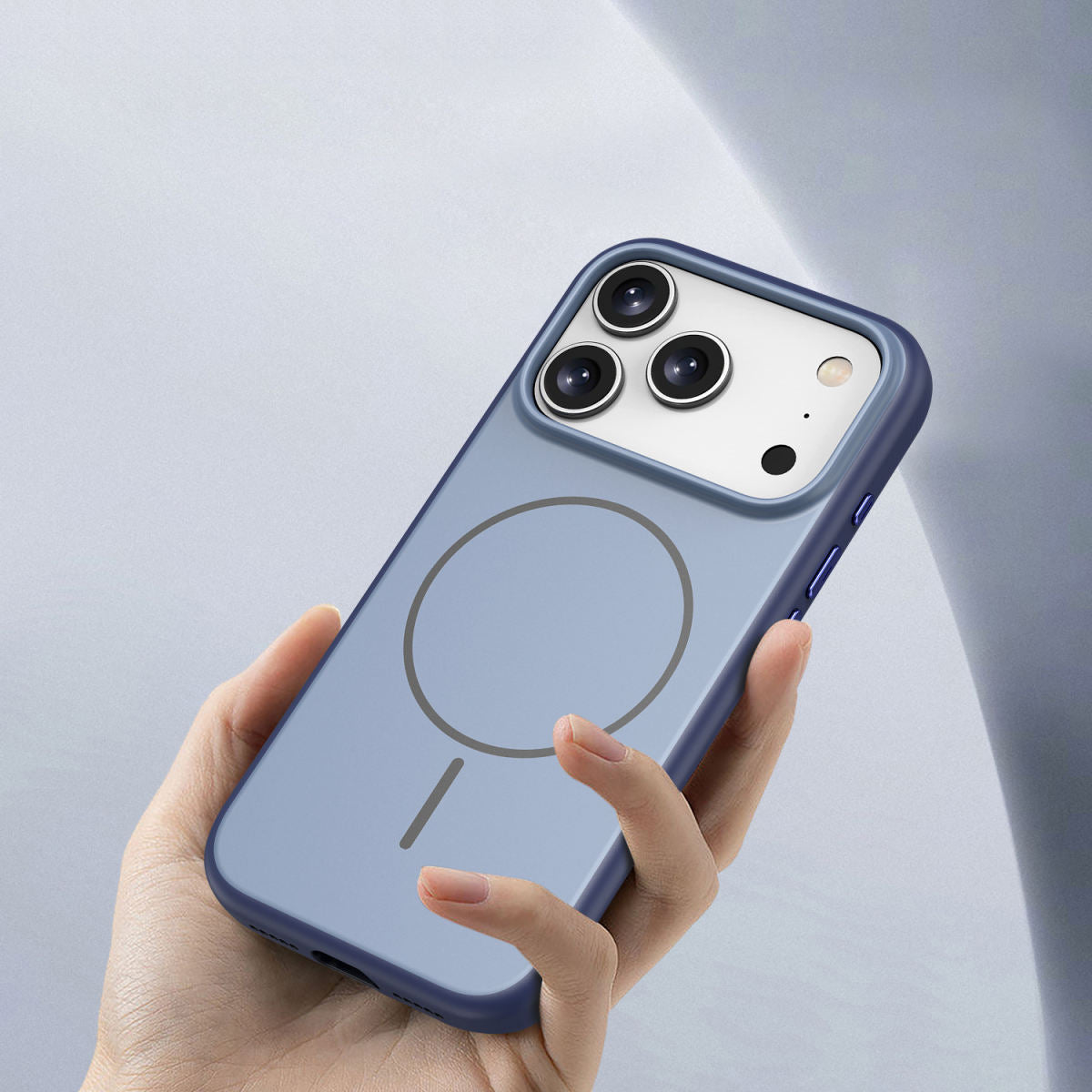 Frosted Magnetic Mobile Phone Protective Case