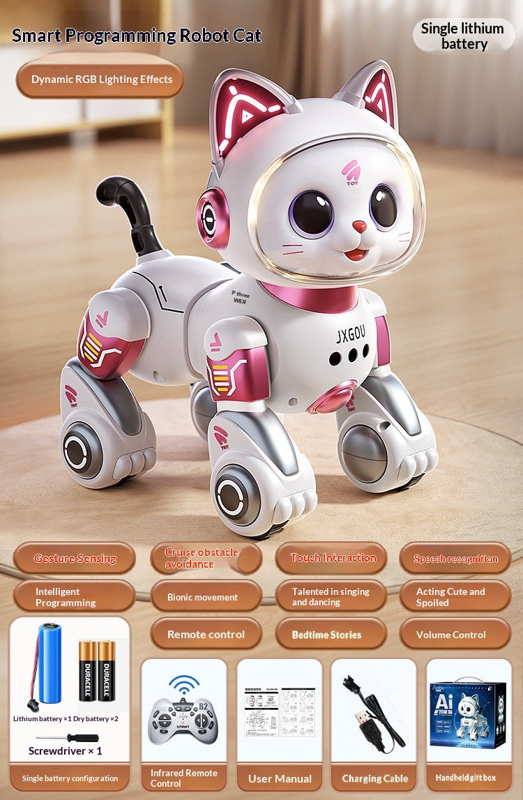 Smart Doraemon Toy Car Remote-Controlled Multi-Functional Little Car