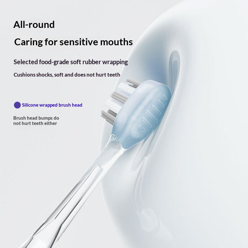 Shake-and-vibrate Mini Star-diamond Electric Toothbrush For Home And Dormitory Use