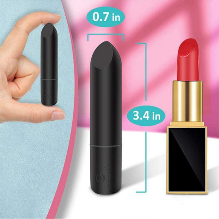 New USB-powered Mini Vibrator With 10 Vibration Patterns A Lipstick-shaped Masturbator For Women, Designed To Stimulate The Clitoris And G-spot And Help Achieve Orgasm.