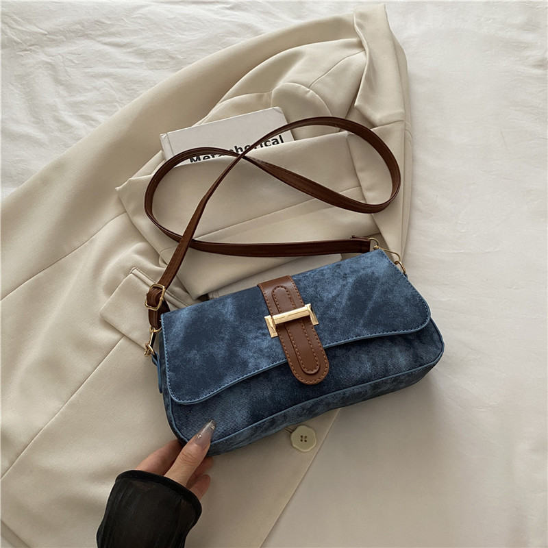 Niche-design Korean-style High-end Baguette Bag