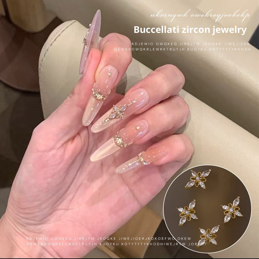 Zircon Nail Beauty Rhinestone Ornaments Alloy Diamond Accessories