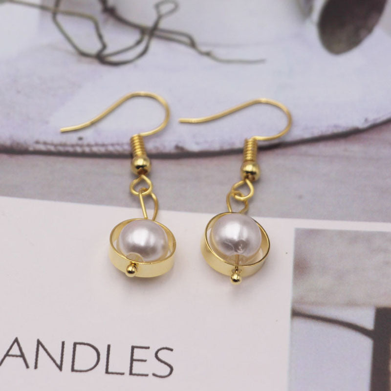 Imitation Silver Earrings European And American Retro Fringe Accessories