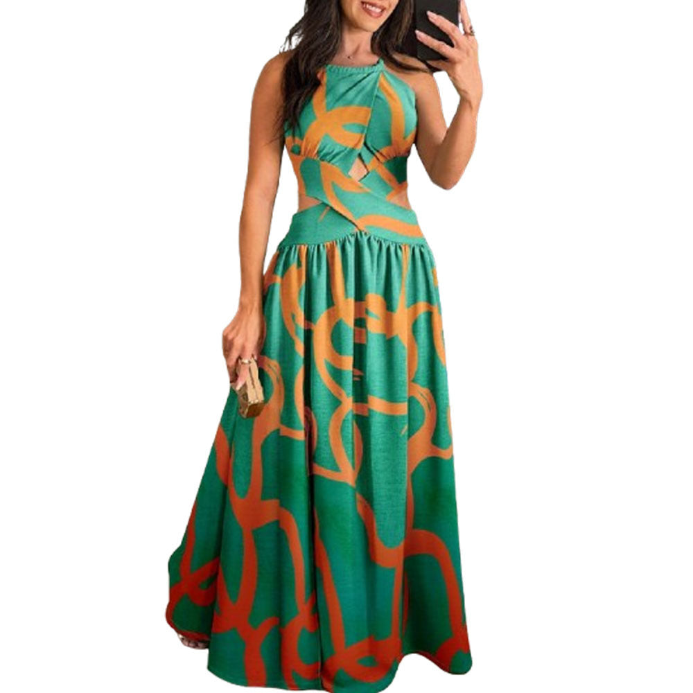 New Womens Fashion Casual Swing Dress