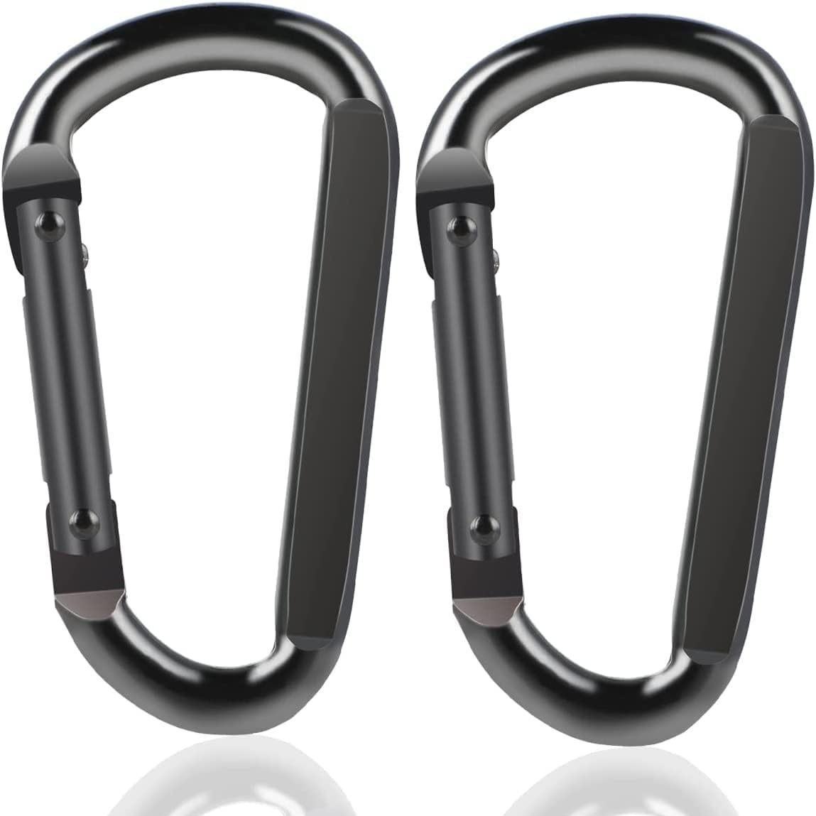 Factory-direct Sale No 8 D-shaped Iron Metal Outdoor Carabiner