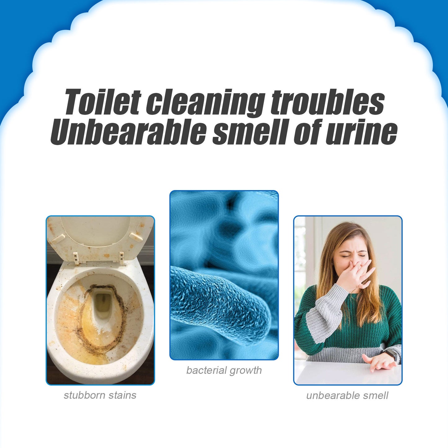 Toilet Active Oxygen Household Scale Cleaning Agent