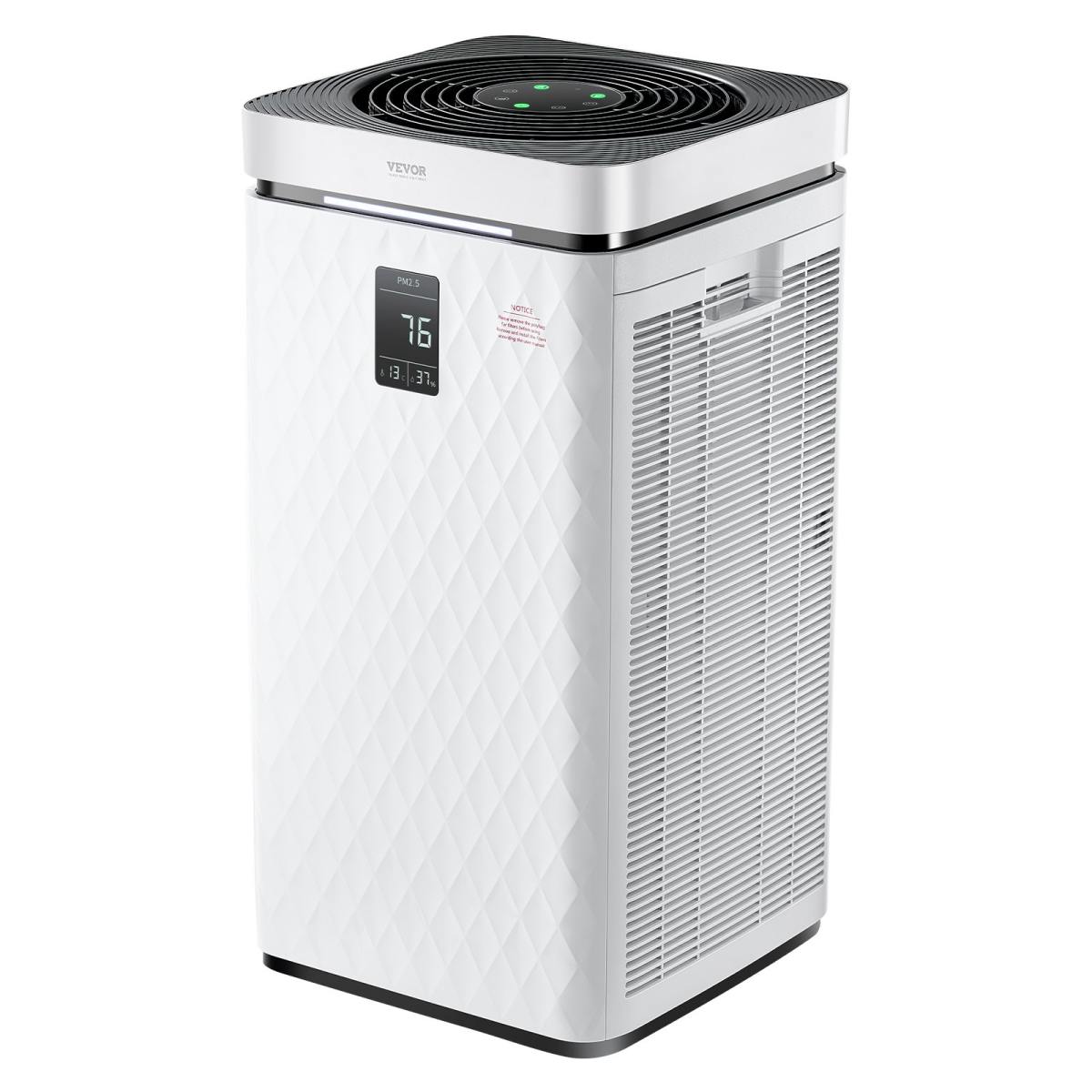 Air Purifier, H13 HEPA Layer, 3139 Ft²/h Smart Air Purifier With Speed Control & Child Lock Guard, Efficient Air Cleaner With Convenient Touch Panel & 23 DB Sleep Mode, Fit For Home & Office