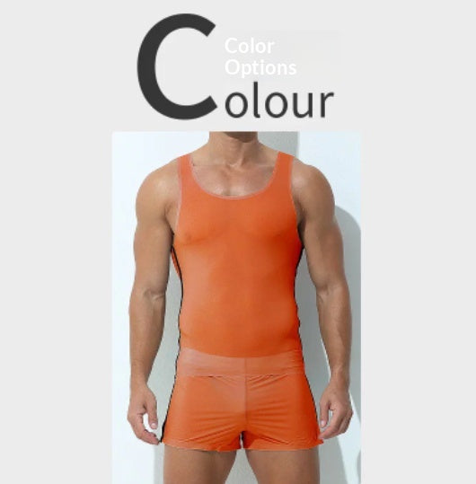 Men's Ice Silk Sports Vest Sexy Camisole Summer Quick-Drying Fitness Apparel