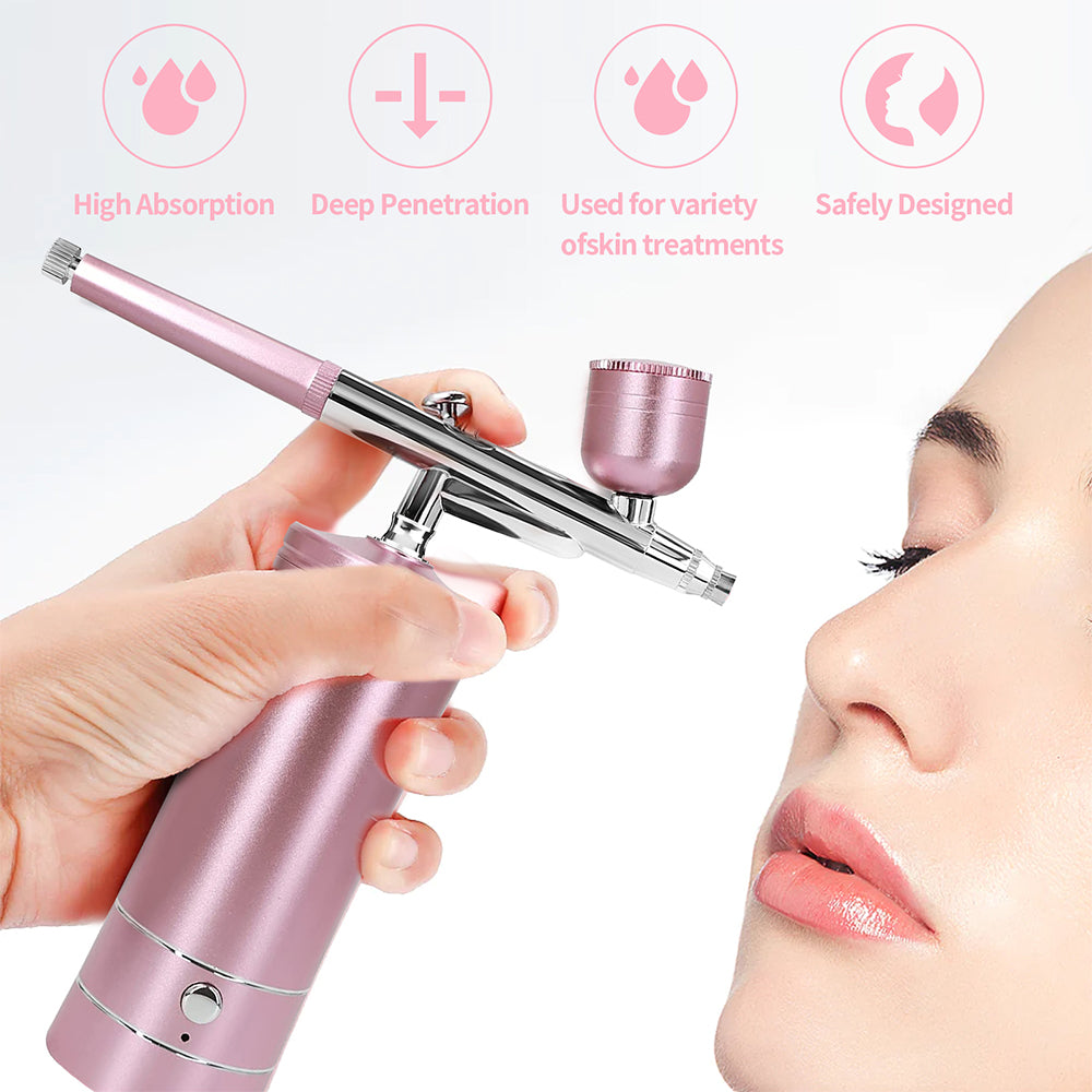 Oxygen Injection Instrument Water Injection Beauty Instrument Nano Spray Facial Skin Rejuvenation Spray Gun