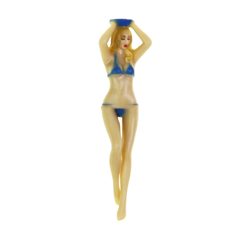 Golf Ball Nail Beauty Bikini Model Ball Tee Plastic
