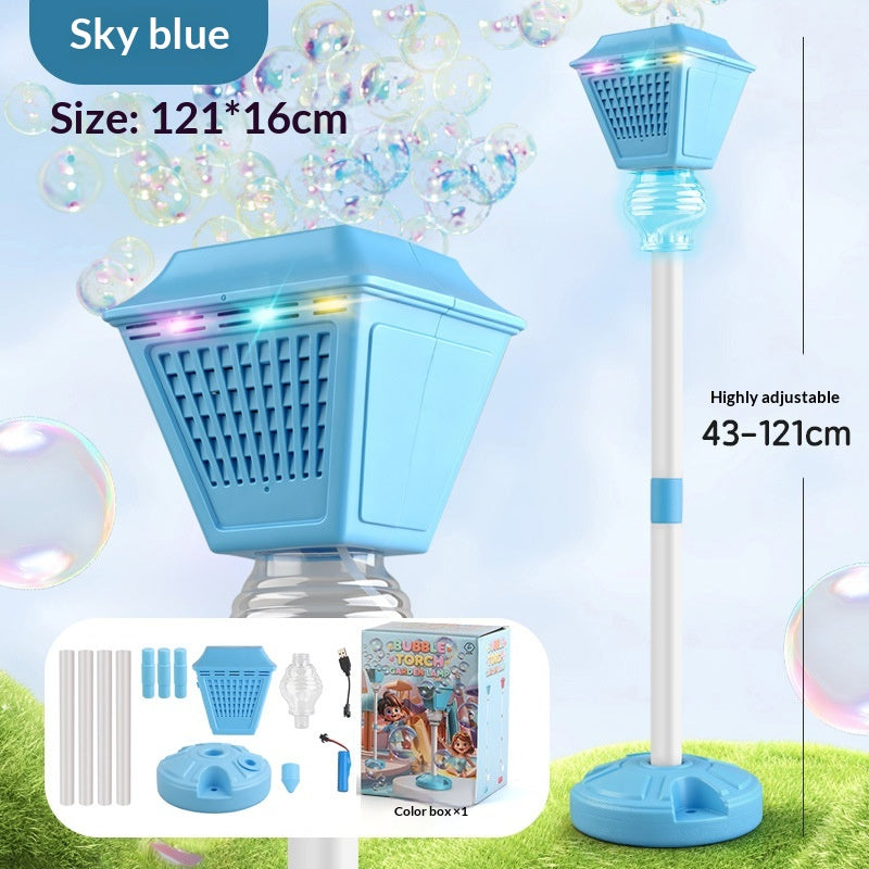 Outdoor Streetlight Bubble Machine Childrens Toy