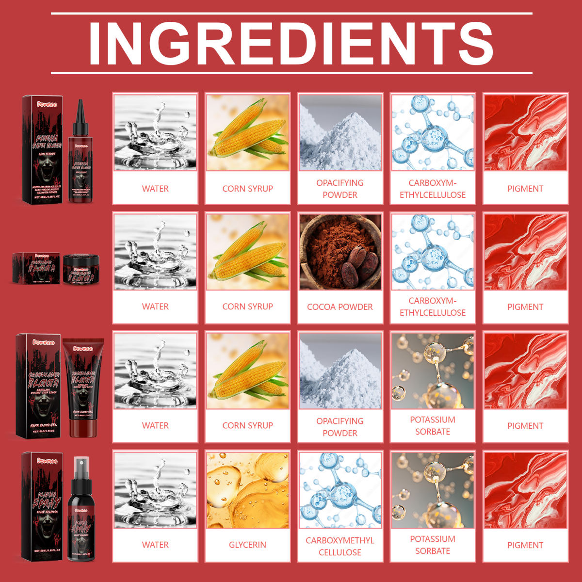 Entertainment Effects Parody  Makeup Dance Supplies
