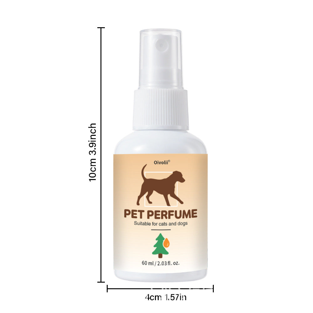 Pet Deodorizing Spray Perfume