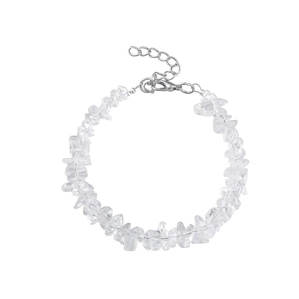 Natural Gravel Bracelet Natural Crystal Irregular Yoga Bracelet Female Accessories Factory Direct Sales