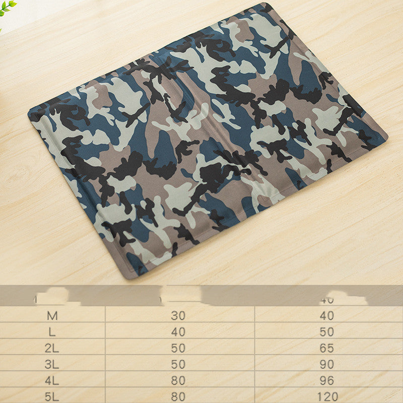 Ice Pad Dog Pad Bite Resistant Cold Pad Not Easy To Stick Hair Cooling Pet Pad