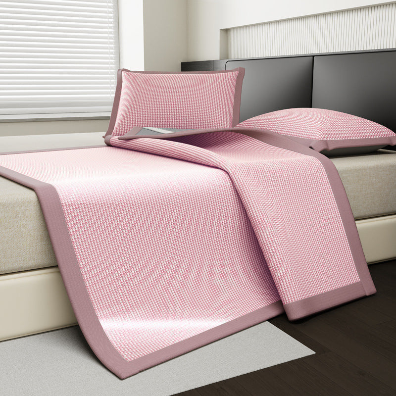 Silk Jacquard Cooling Bed Sheet Set