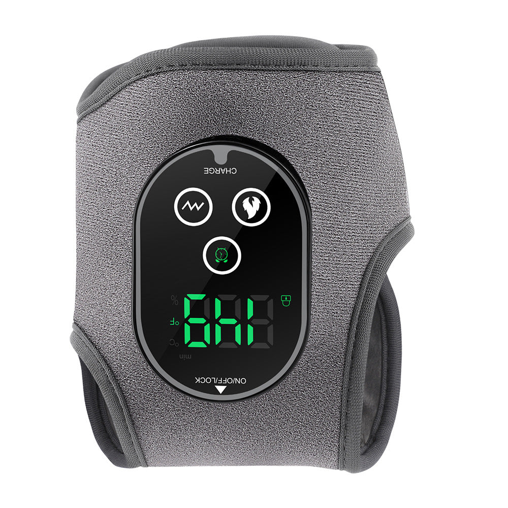 Heated, Rechargeable Ankle Brace With Massage Function For Ankle Joint Care