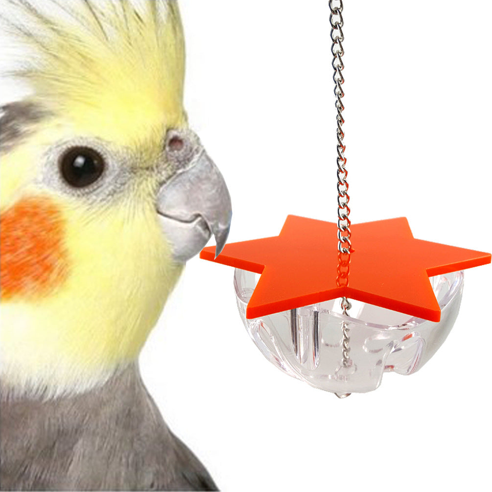 Parrot Bite Toy Multi-layer Feeding Box