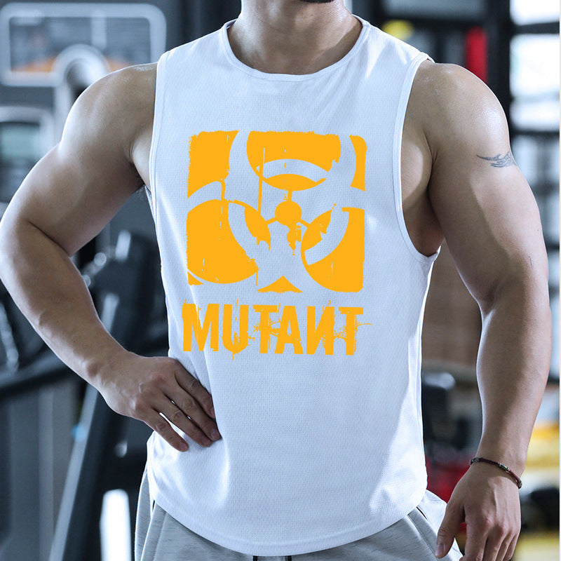 Loose Waistcoat Training Sleeveless Shirt Outdoor Fitness Vest