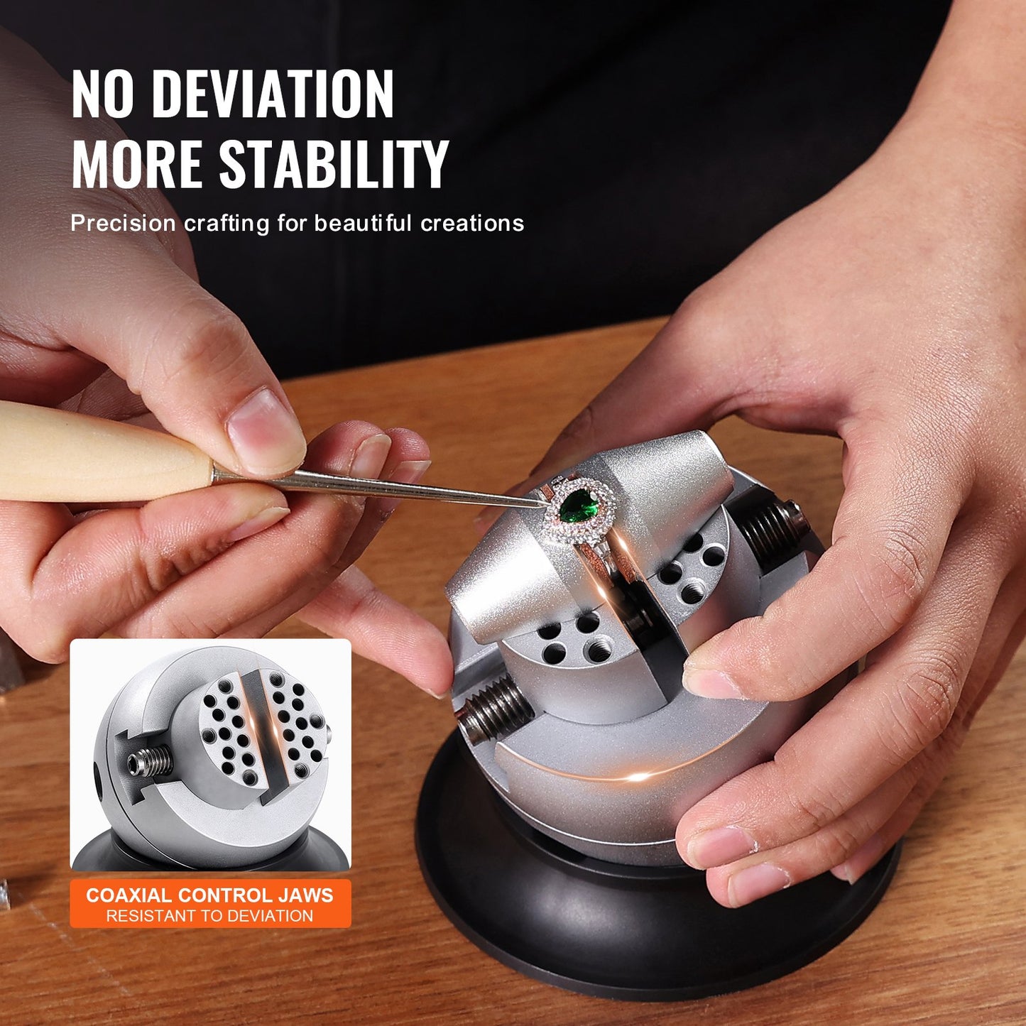 Ball Vise, Engraving Setting Tool,  Rotation Engraving Block Vise, 30 PCS Attachment Jewelry Engraving Block Tools Standard Block For Gemstone Inlay And Small-Scale Engraving