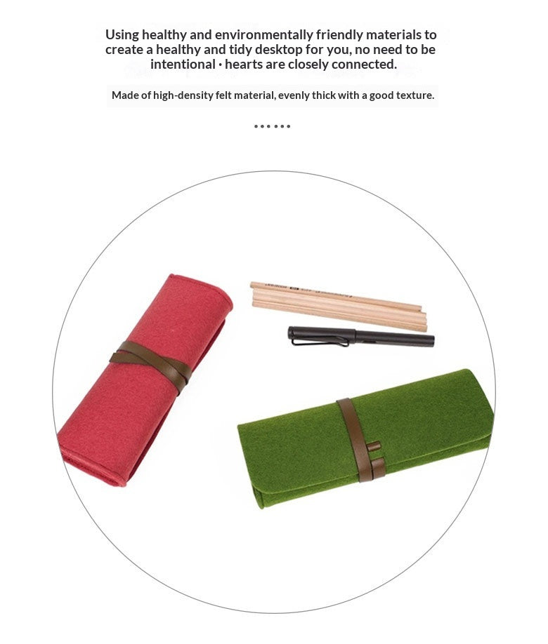 Simple Felt Pencil Case Gift