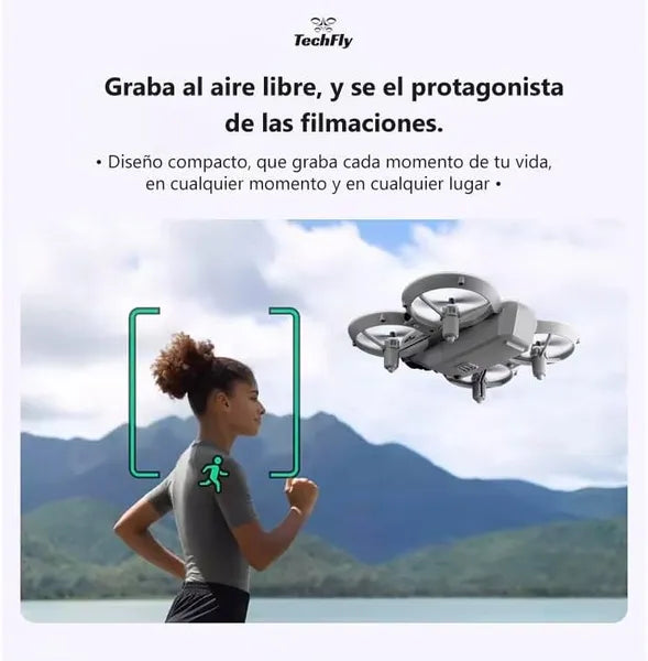 The GT3 Mini Drone Is Equipped With An Adjustable HD Camera (180°), Real-time FPV, Automatic Obstacle Avoidance, Propeller Protection Suitable For Children, Mobile App Control, And One-key Takeoff/lan